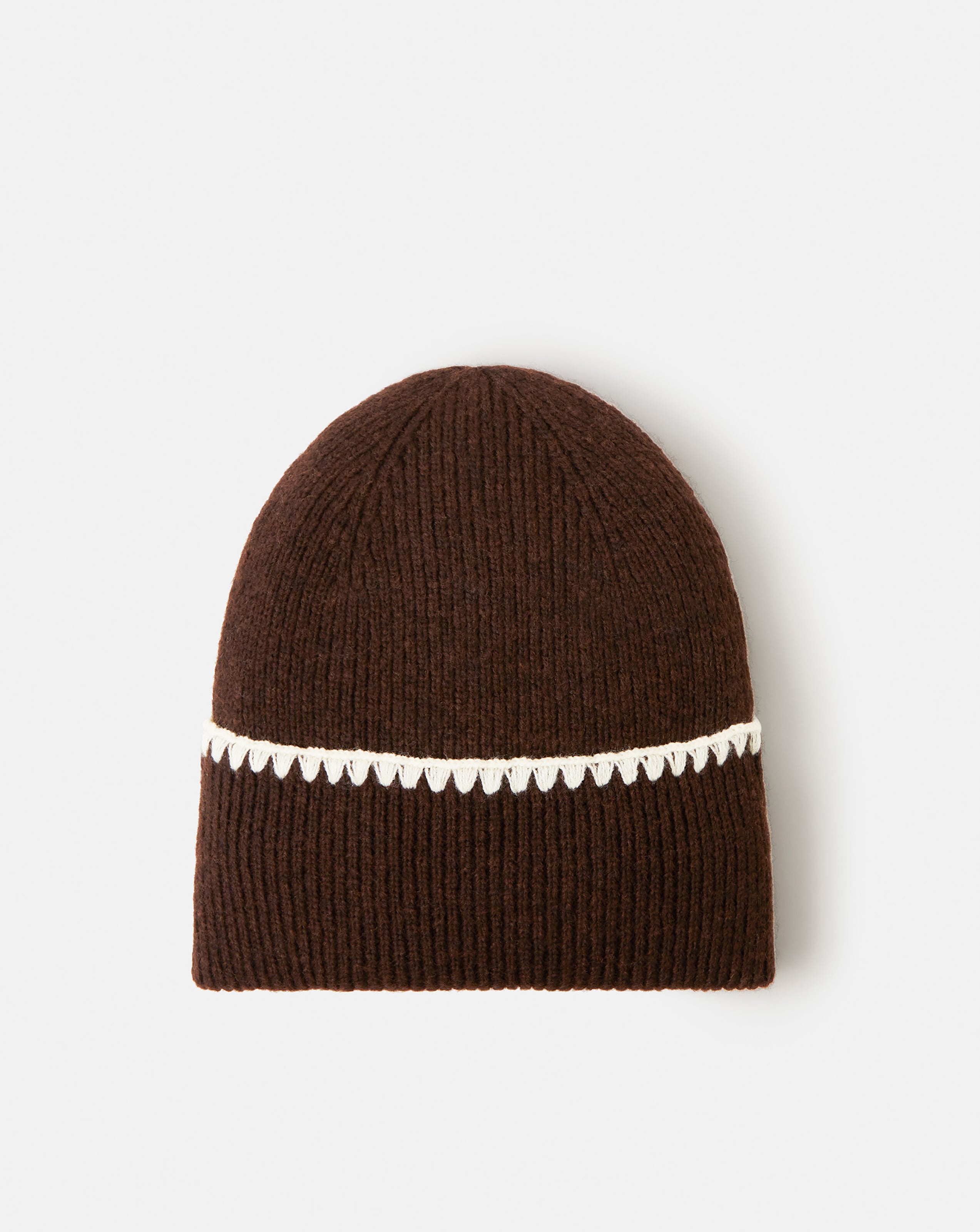 New In - Accessorize Whipstitch Beanie Hat
