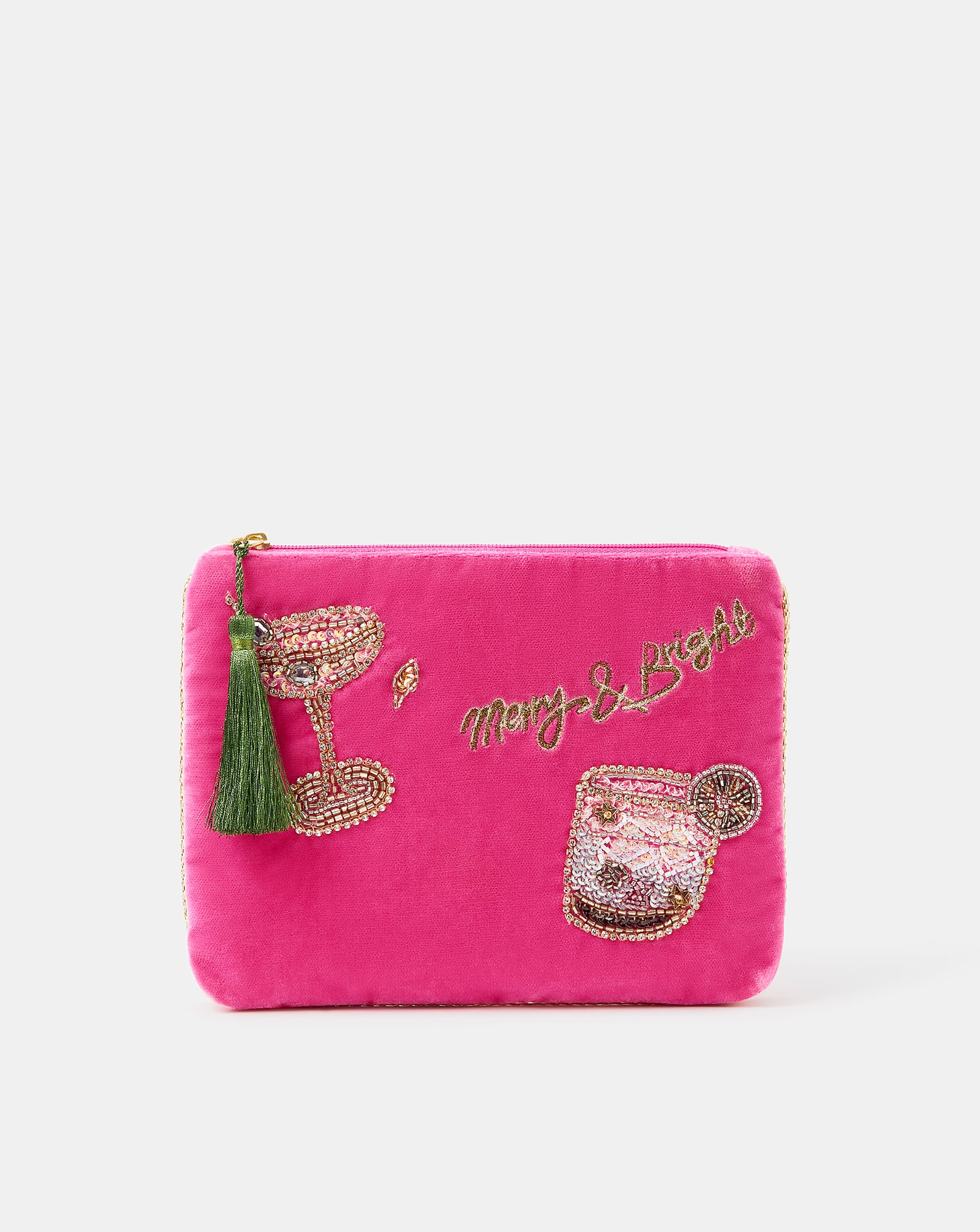 New In - Accessorize Christmas Cocktail Pouch