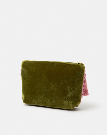 Accessorize Sausage Dog Velvet Purse