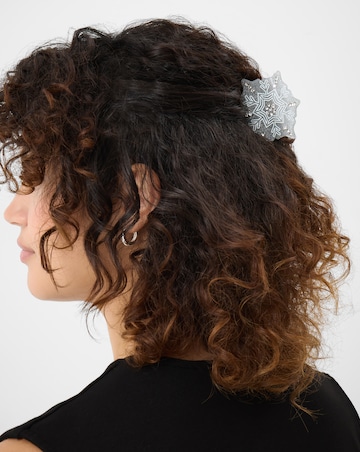 Accessorize Snowflake Claw Clip