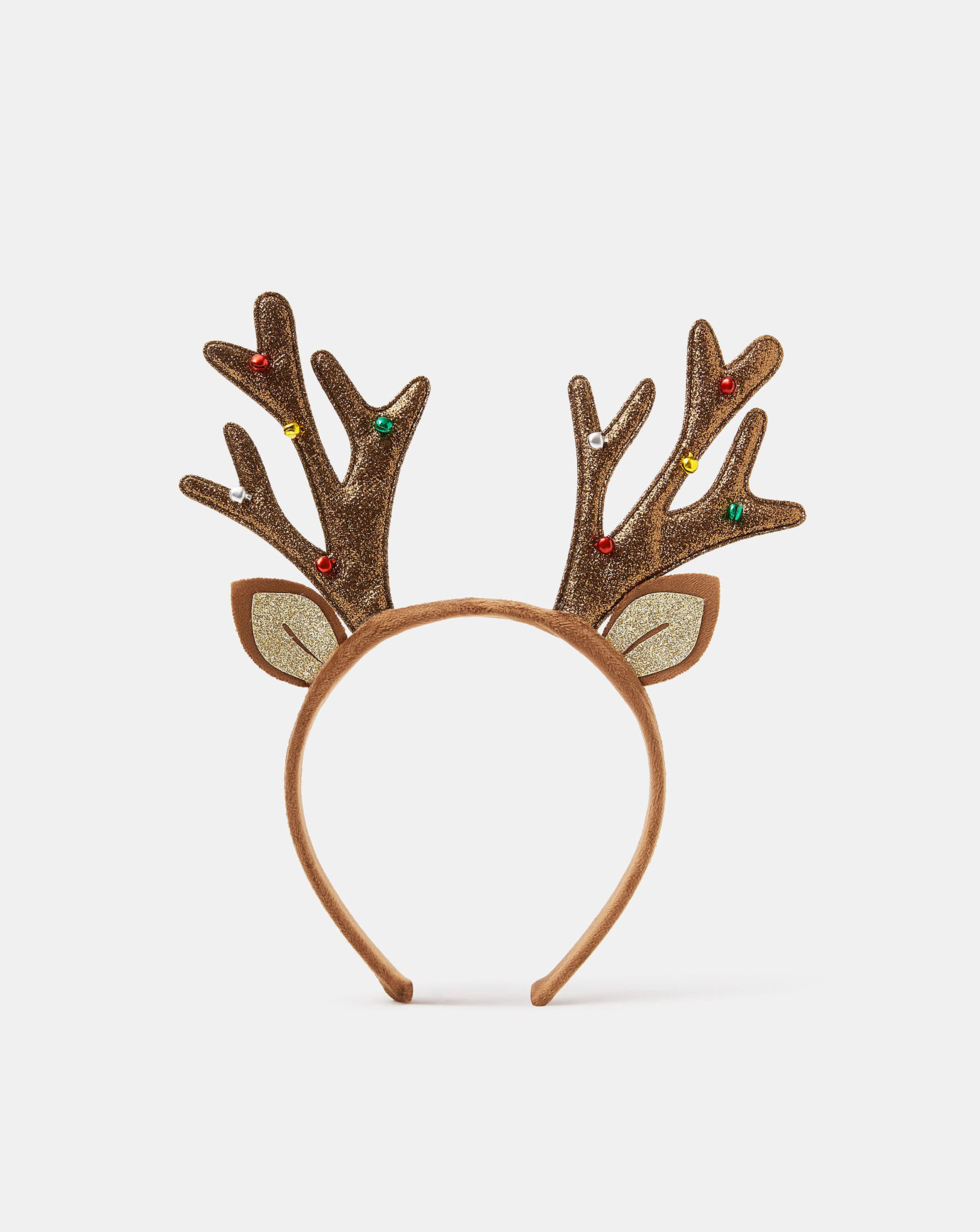 Accessorize Glitter Reindeer Headband