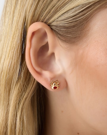 Accessorize 10-Pack Christmas Stud Earrings