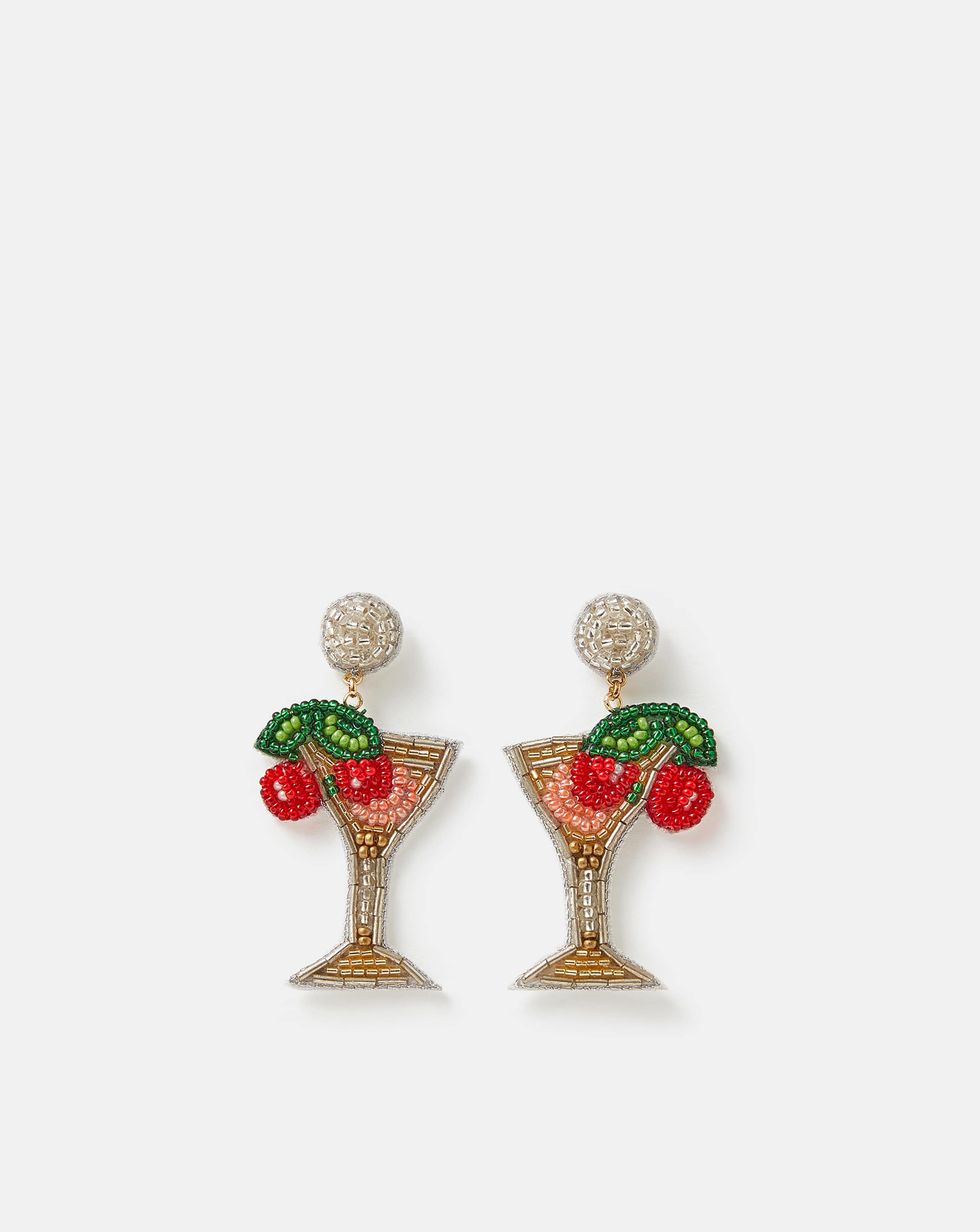 New In - Accessorize Beaded Cocktail Earrings