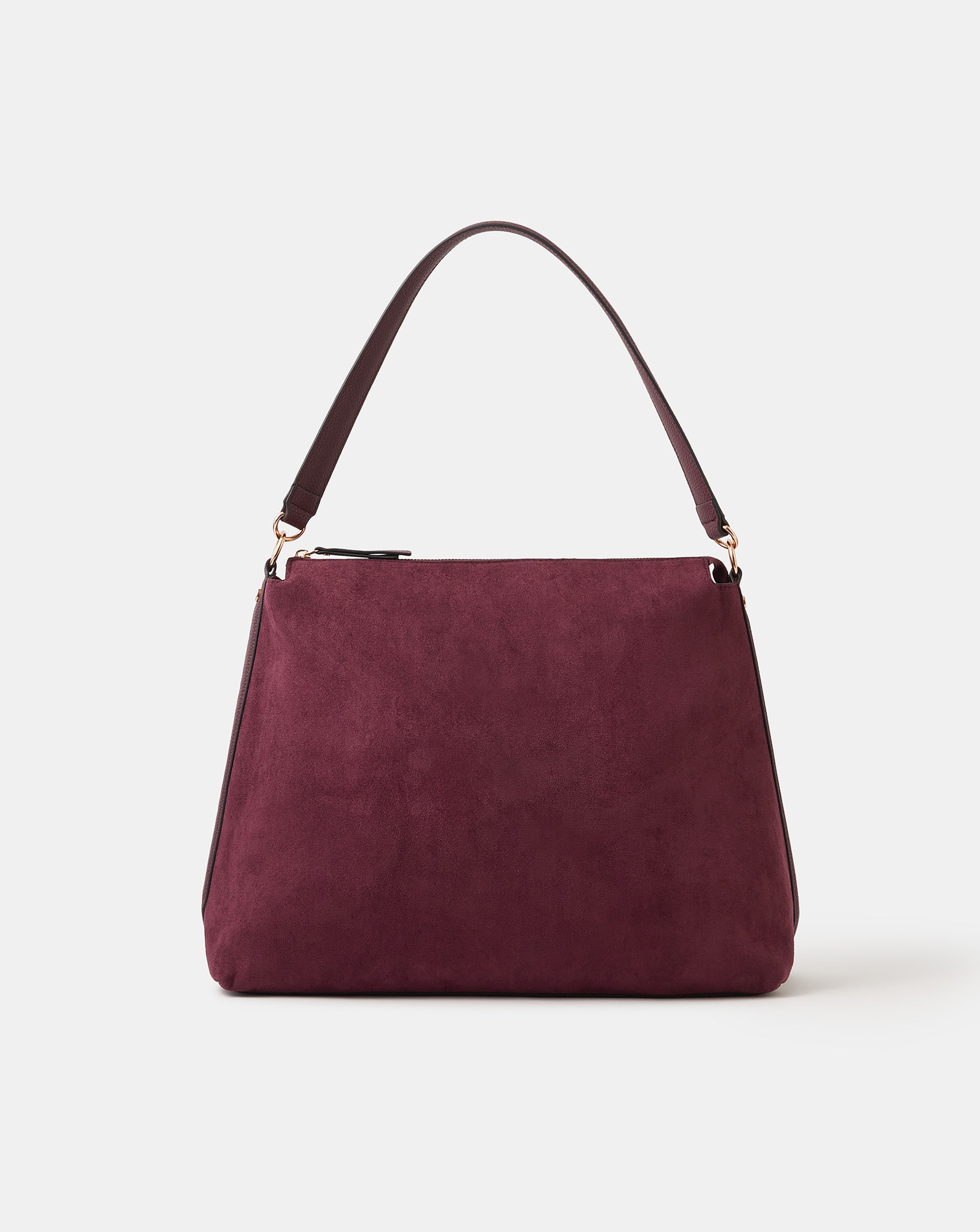 New In - Accessorize Large Slouchy Suedette Bag