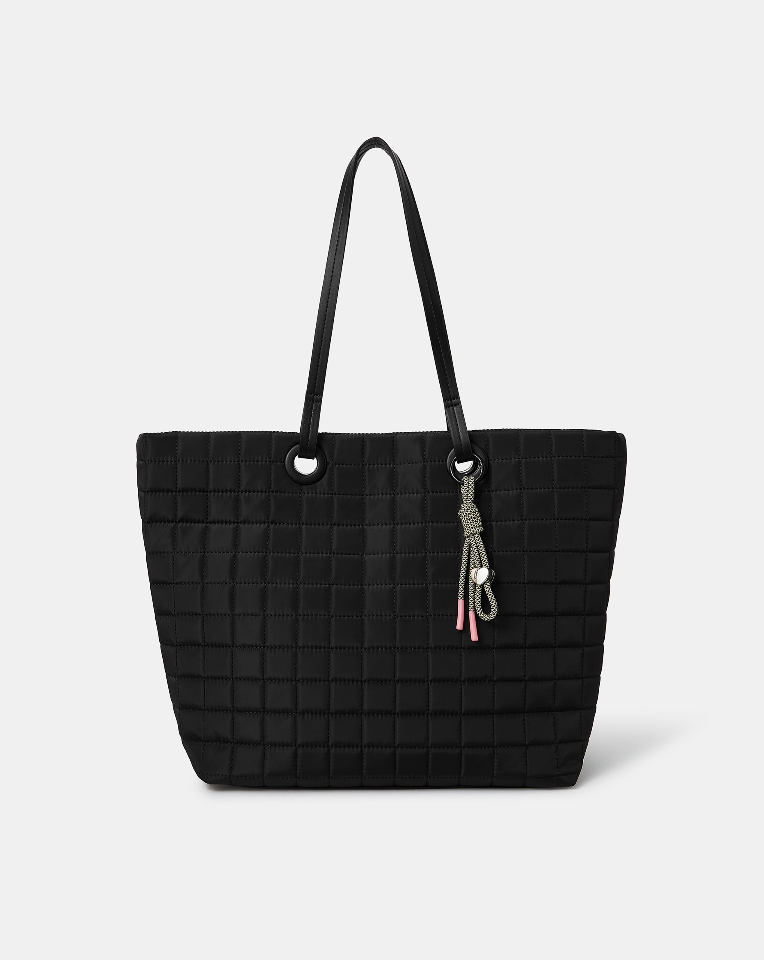 New In - Accessorize Quilted Nylon Tote Bag