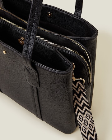 Accessorize Webbing Strap Tote Bag