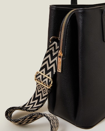 Accessorize Webbing Strap Tote Bag