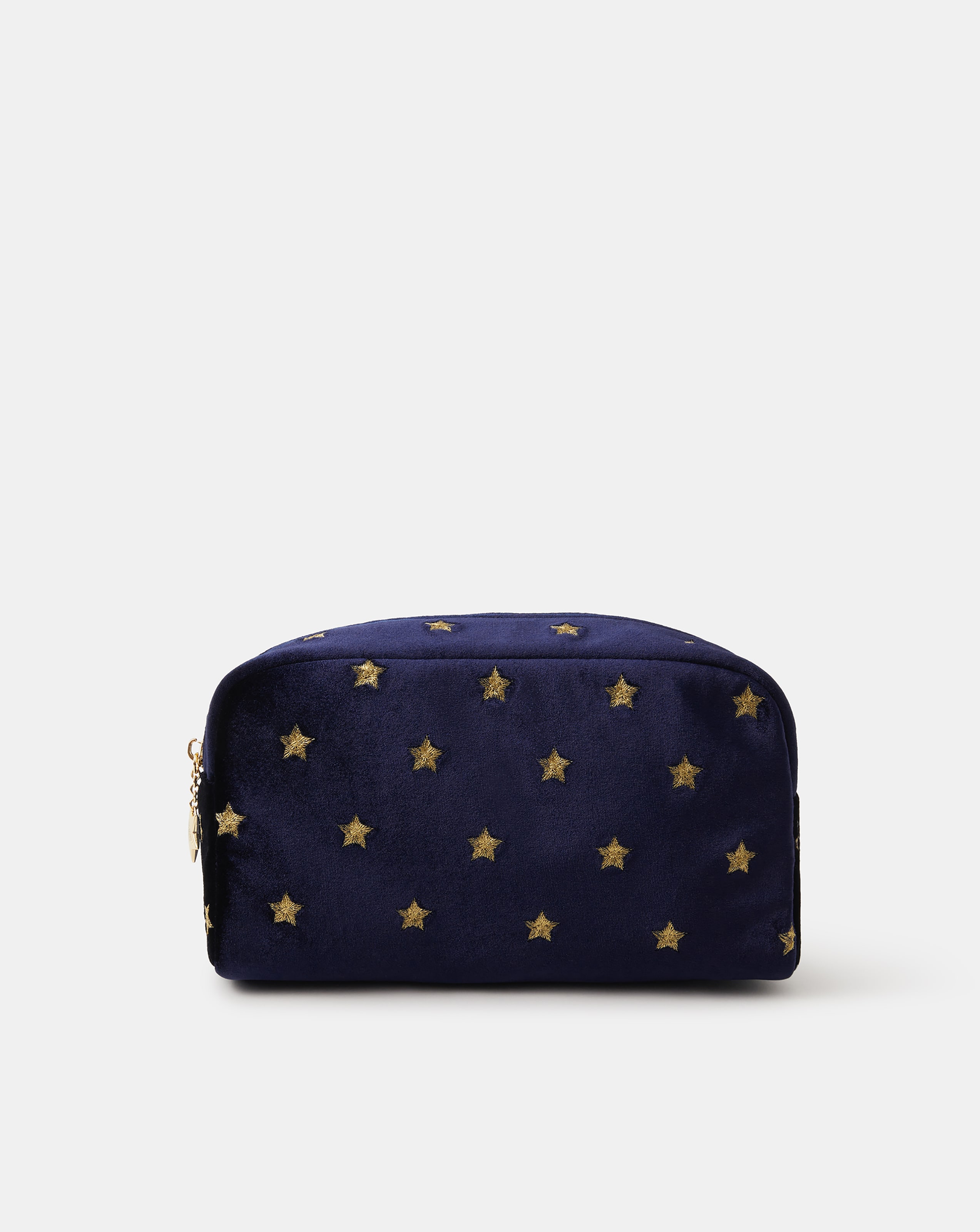 New In - Accessorize Star Embroidered Make Up Bag