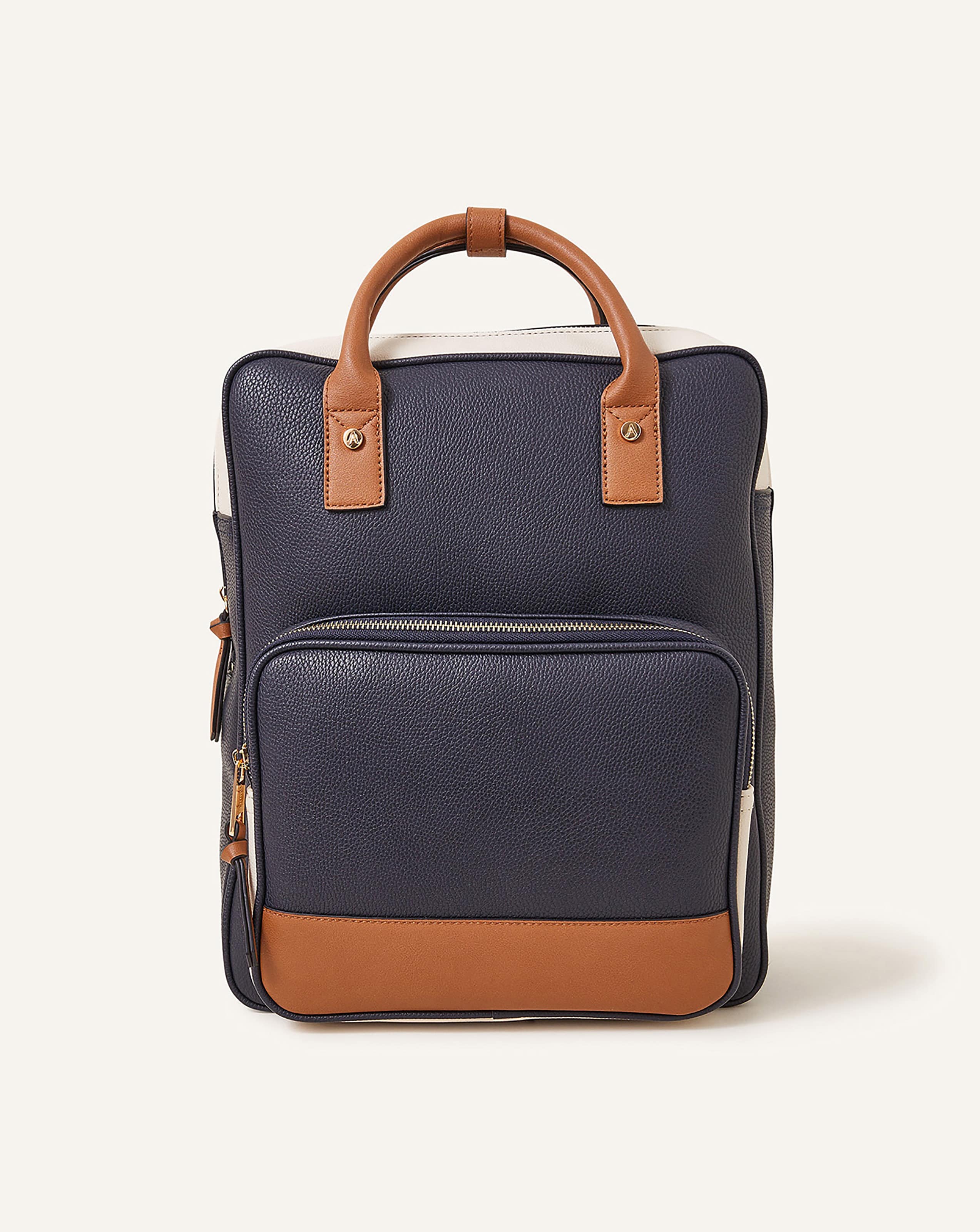 New In - Accessorize Pocket Top Handle Backpack