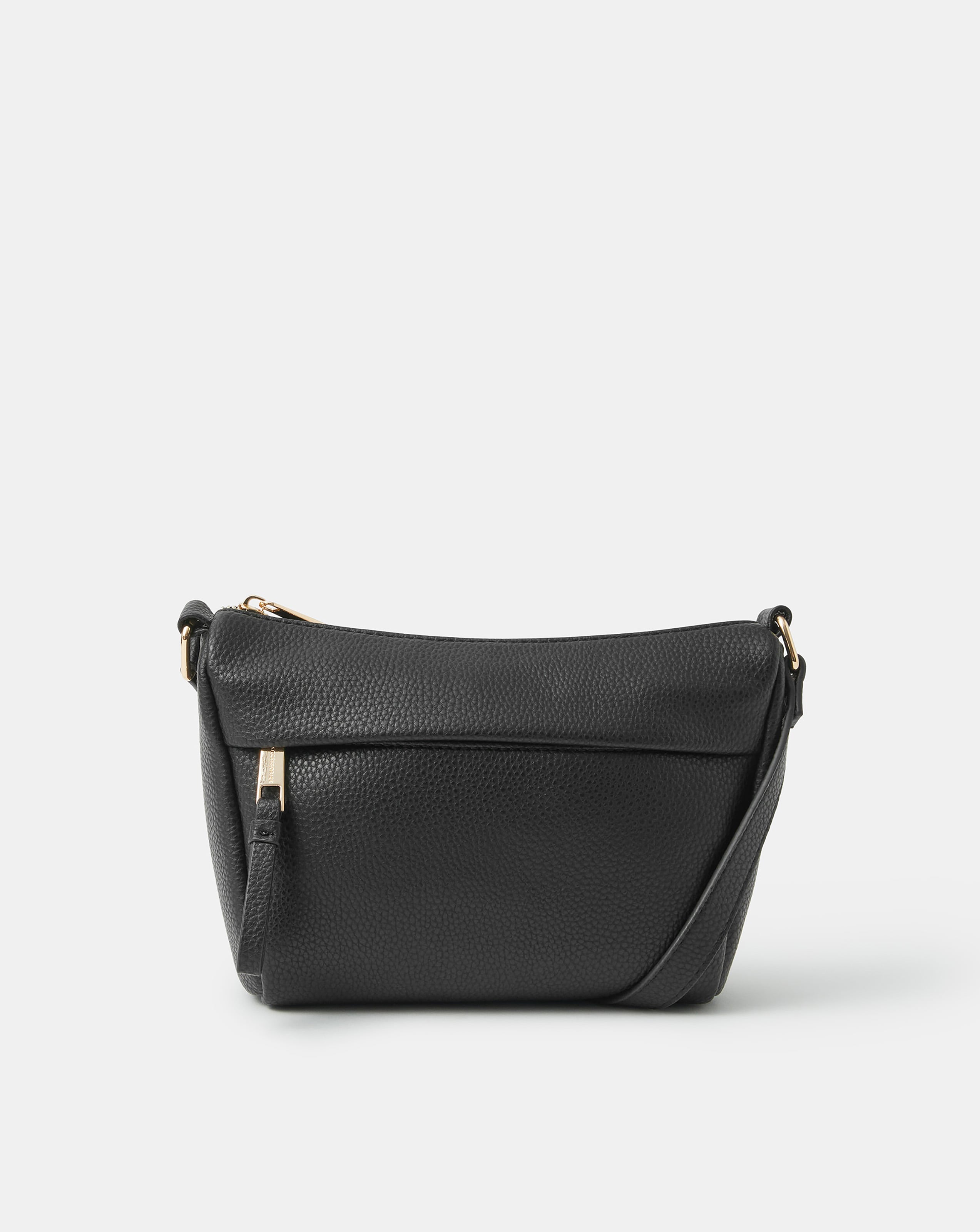 New In - Accessorize Zip Front Crossbody Bag