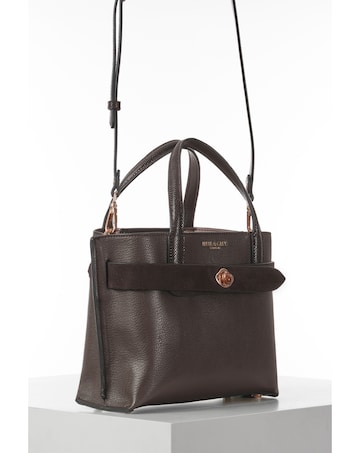 Luella Grey Oriel Chocolate Crossbody