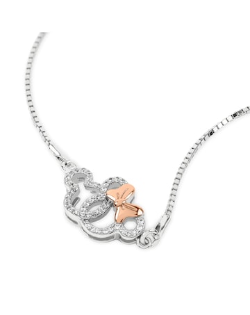 Minnie Mouse Silver Bracelet
