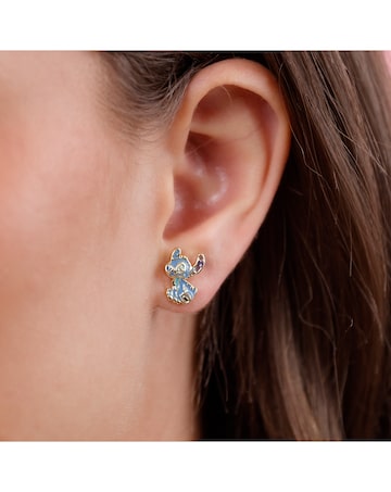Stitch & Angel Stud Earrings