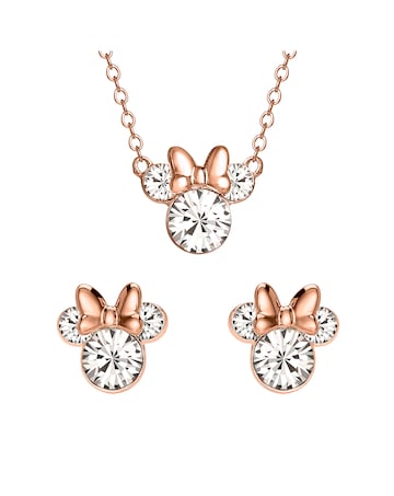 Minnie Earrings & Necklace Set