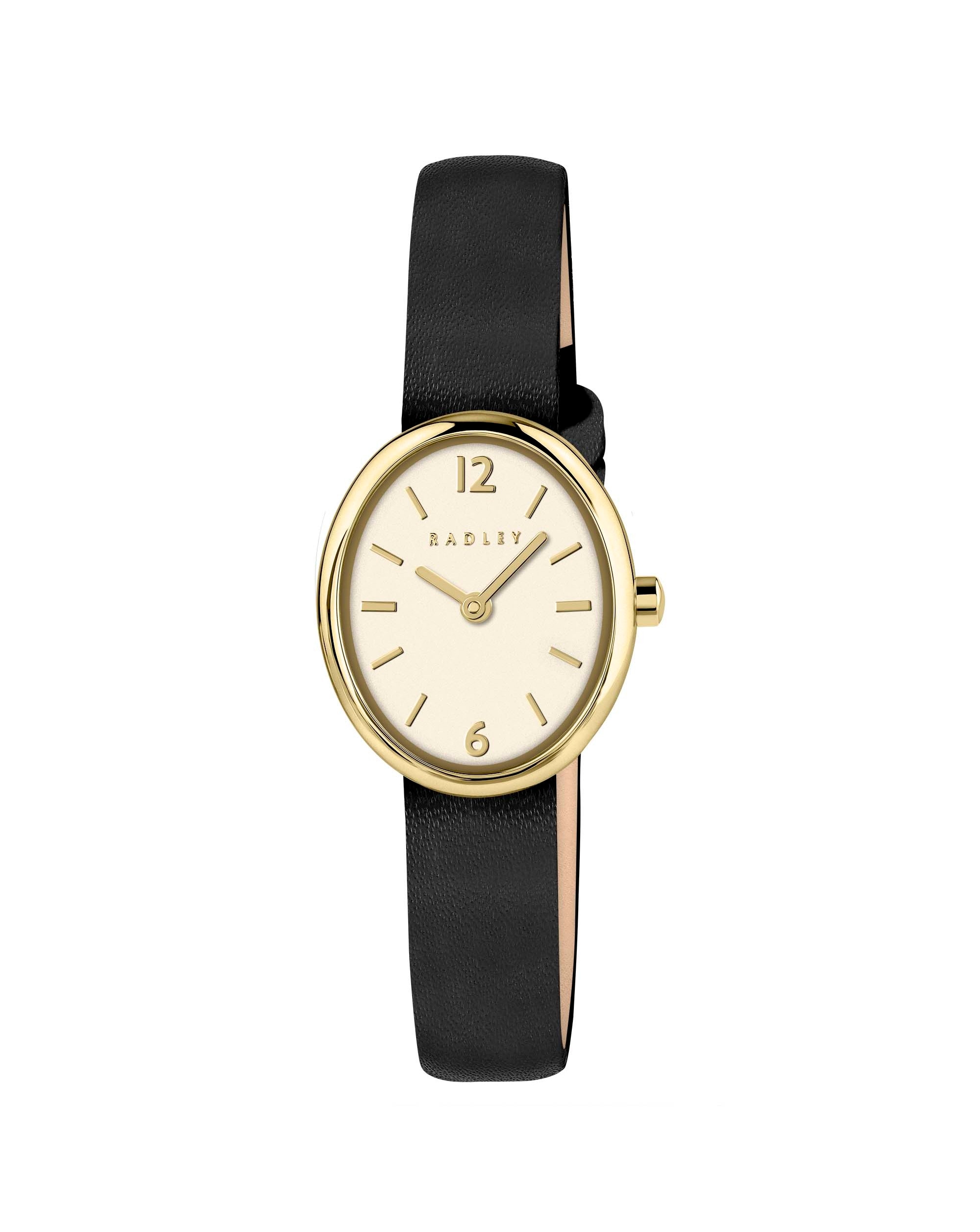 New In - Radley Black Leather Strap Watch