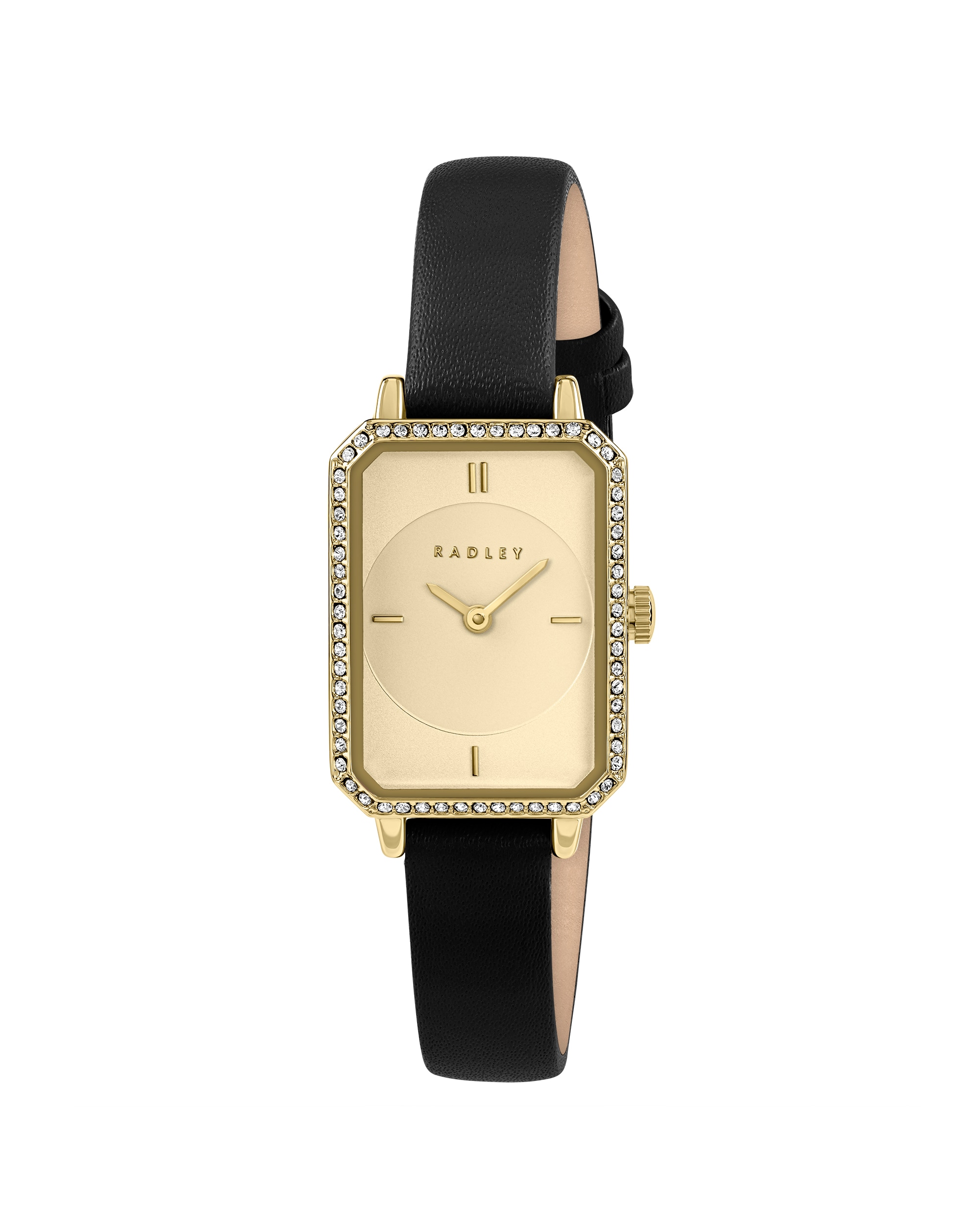 New In - Radley Black Leather Strap Watch