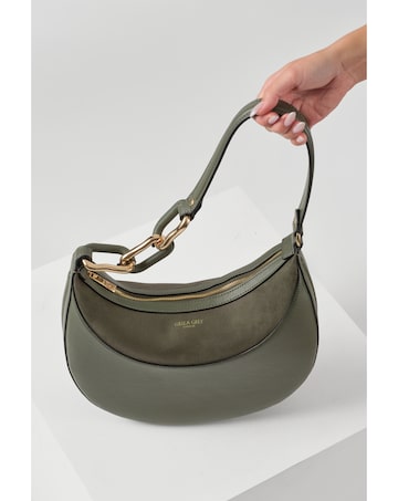 Luella Grey Thelma Khaki Scoop Hobo