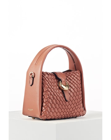 Luella Grey Maggie Blush Weave Crossbody