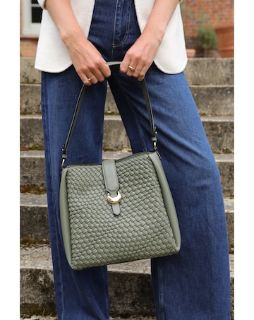 Luella Grey Flora Khaki Weave Hobo