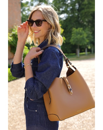 Luella Grey Romany Tan Hobo Tote