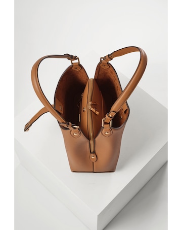 Luella Grey Romany Camel Hobo Tote