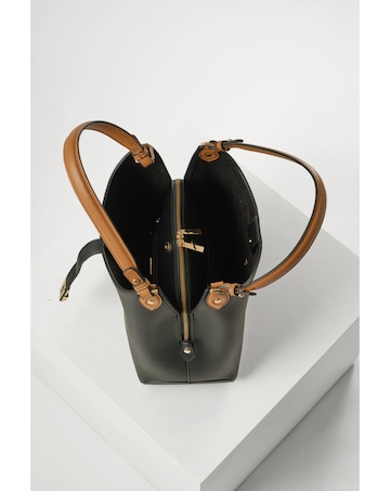 Luella Grey Romany Black Hobo Tote