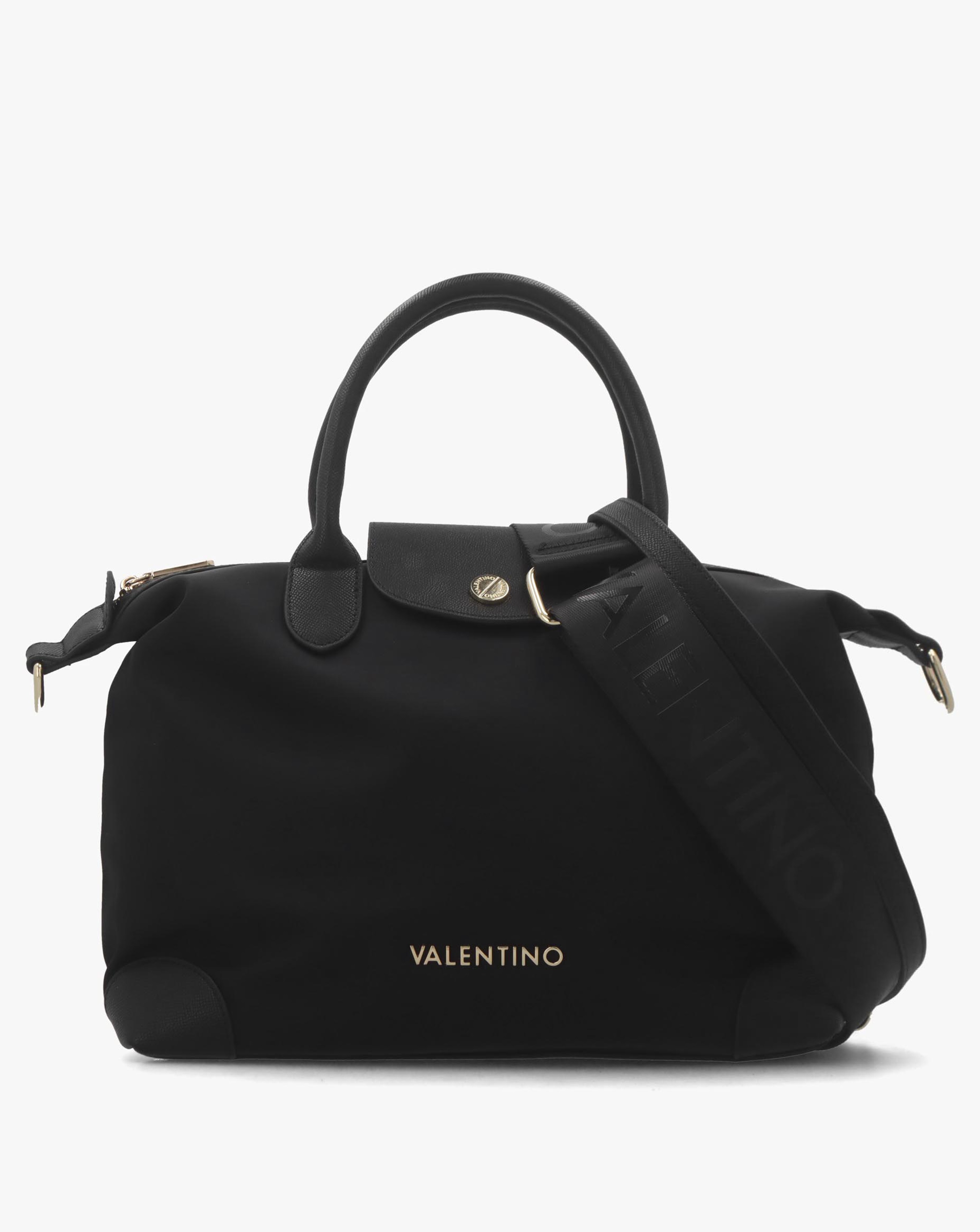 Valentino Bags Jolly Black Nylon Tote