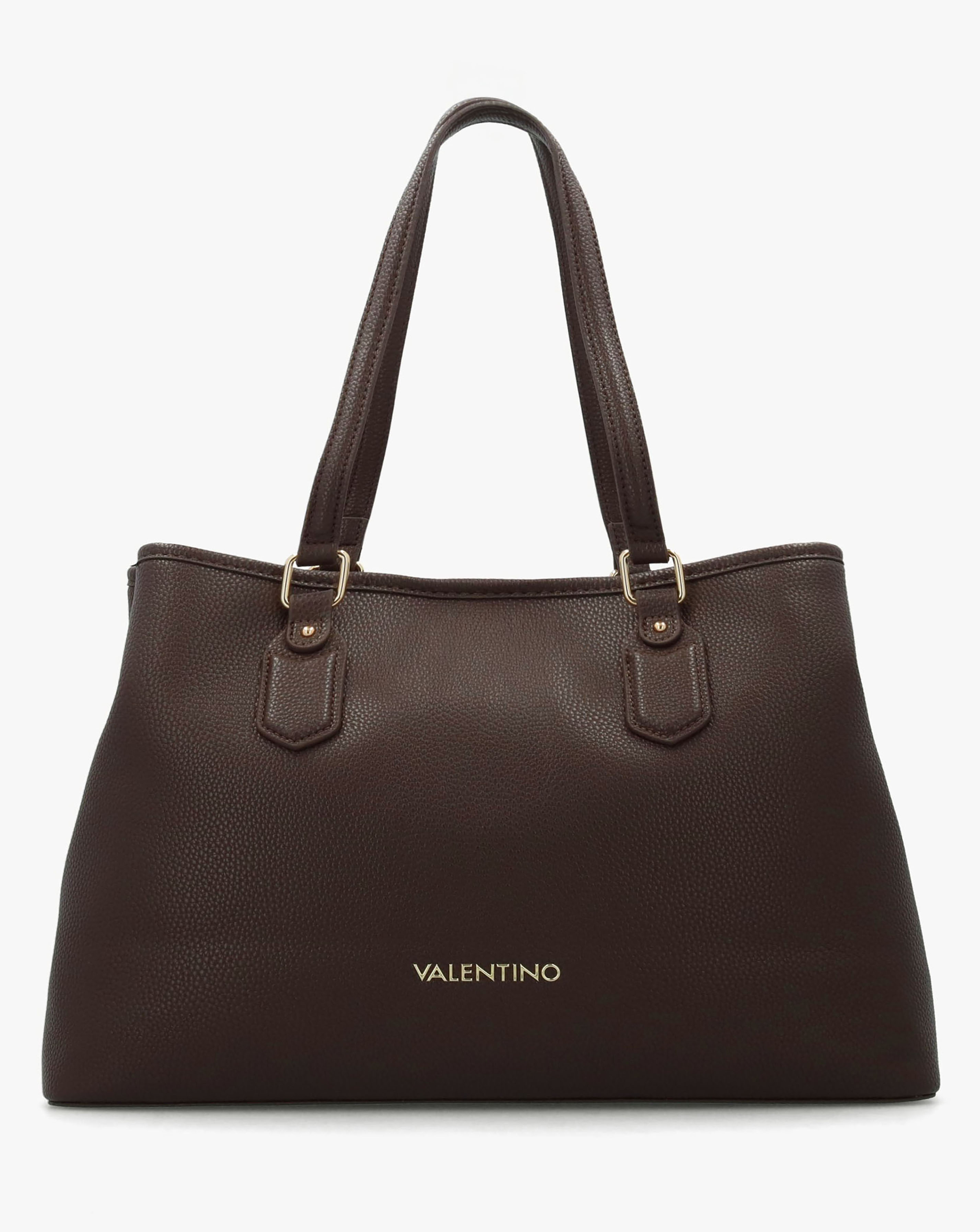 Valentino Bags Brixton Brown Shopper Bag