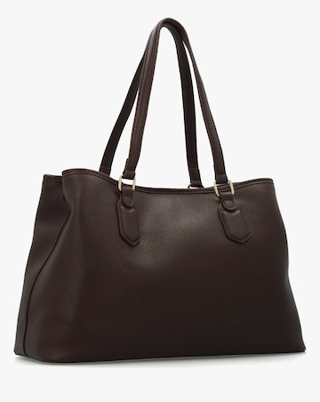 Valentino Bags Brixton Brown Shopper Bag