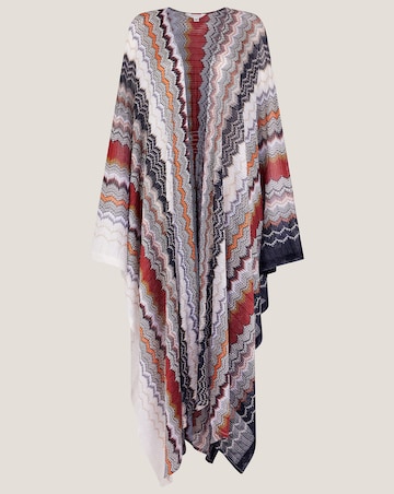 Monsoon Ava Zigzag Stripe Beach Cover-Up