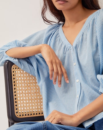 Monsoon Avery Stripe Blouse