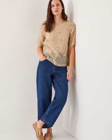Monsoon Sacha Embroidered Top