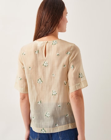 Monsoon Sacha Embroidered Top