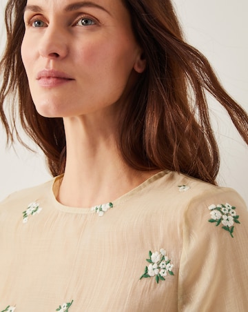 Monsoon Sacha Embroidered Top