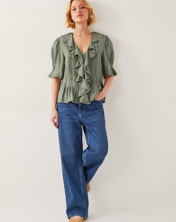 Celeste Ruffle Top