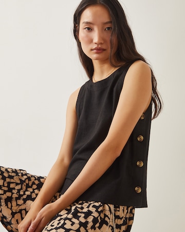 Monsoon Lucy Button Tank Top
