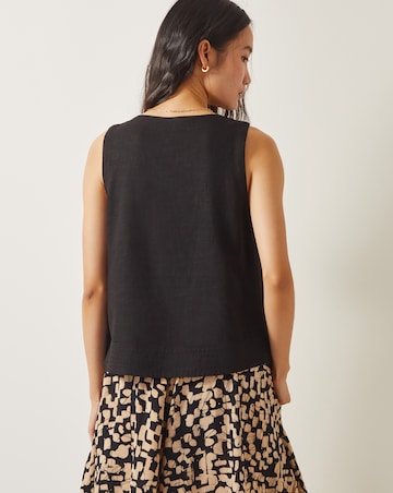 Monsoon Lucy Button Tank Top