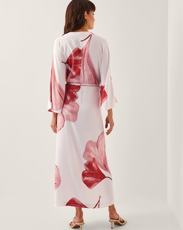 Monsoon June Floral Kimono Maxi Dress