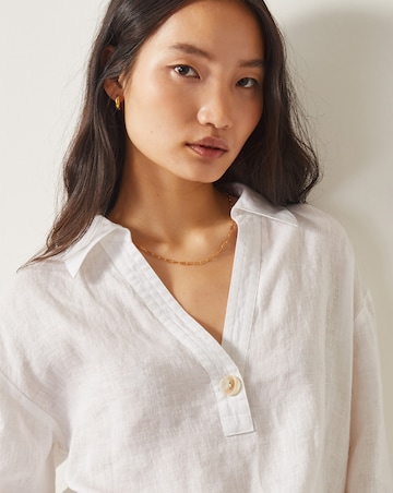 Monsoon Clover Linen Blouse