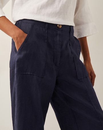 Monsoon Jolie Regular Linen Trousers