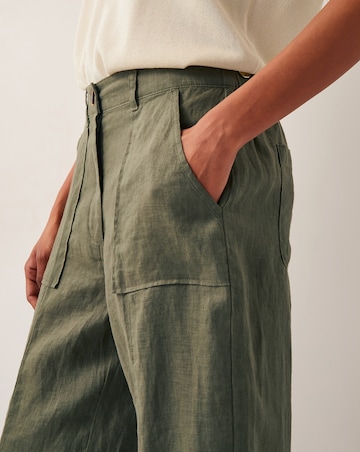Monsoon Jolie Regular Linen Trousers