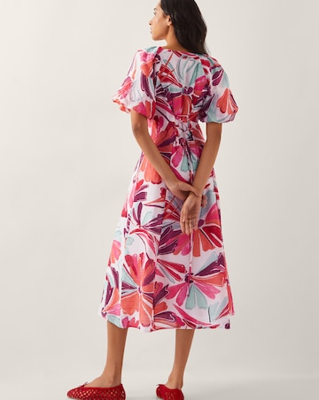 Monsoon Elana Floral Midi Dress