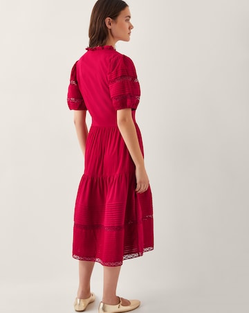 Monsoon Wendy Tiered Midi Dress
