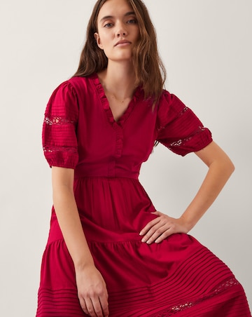 Monsoon Wendy Tiered Midi Dress