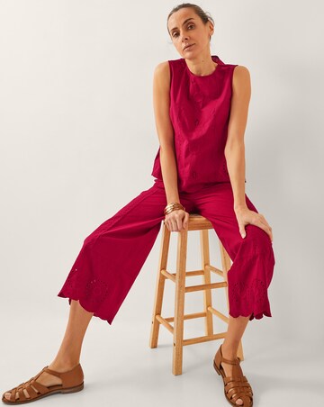Monsoon Orla Broderie Tank Top