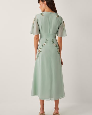 Monsoon Cora Embellished Floral Dress