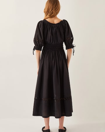 Monsoon Riley Embroidered Midi Dress