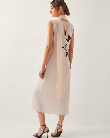 Monsoon Ari Floral Embellished Dress