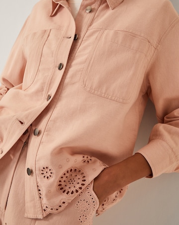 Monsoon Belle Broderie Shacket