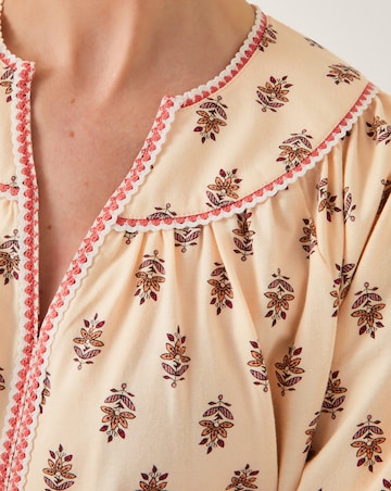 Monsoon Laurie Floral Print Jersey Top